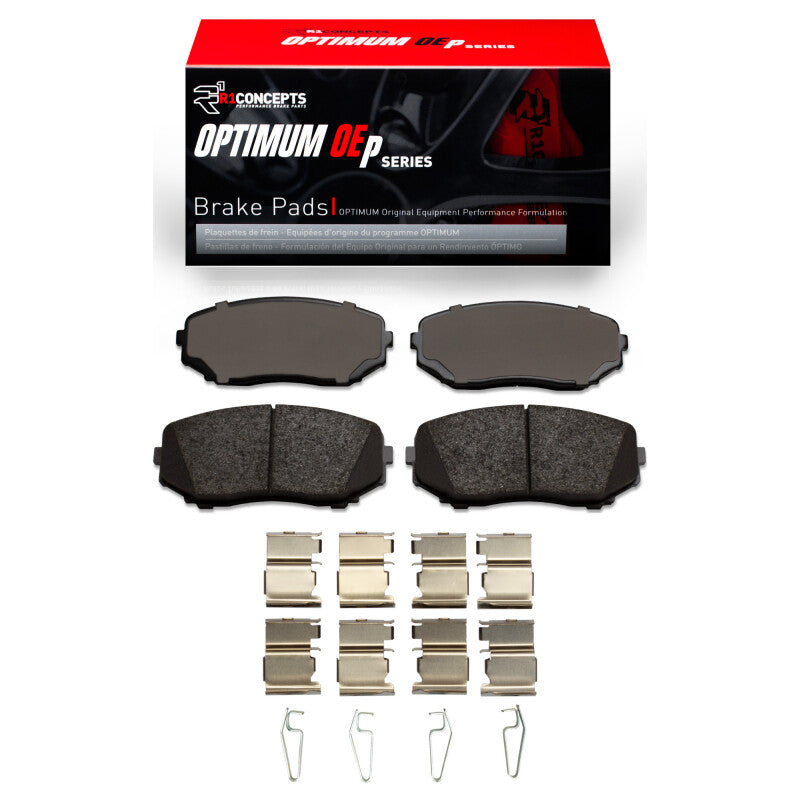 R1 Concepts R1 2007-2015 Ford Edge Front R1 Optimum OE Pads & Hardware Kit