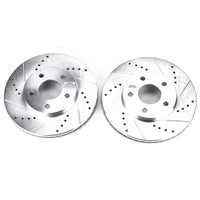 PowerStop Power Stop 06-11 Chevrolet HHR Front Evolution Drilled & Slotted Rotors - Pair