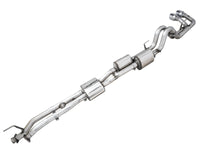 AWE Tuning 16-22 Toyota Tacoma 0FG Cat-Back Exhaust w/ BashGuard - Dual Chrome Silver Tips