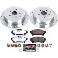 PowerStop Power Stop 10-15 Lexus RX350 Rear Z36 Truck & Tow Brake Kit