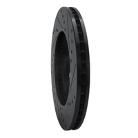 R1 Concepts R1 91-97 Acura CL Front Left Drilled & Slotted Black Brake Rotor