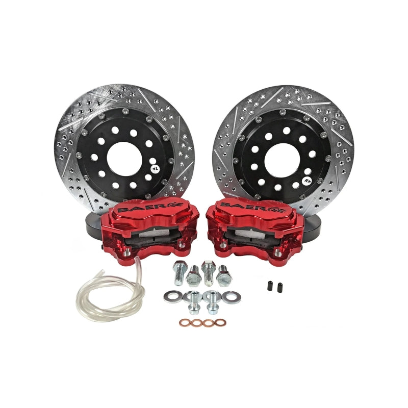 Baer Brakes 15-23 Ford Mustang 11.625in SS4+ Deep Stage Front SDZ Brake Kit - Clear