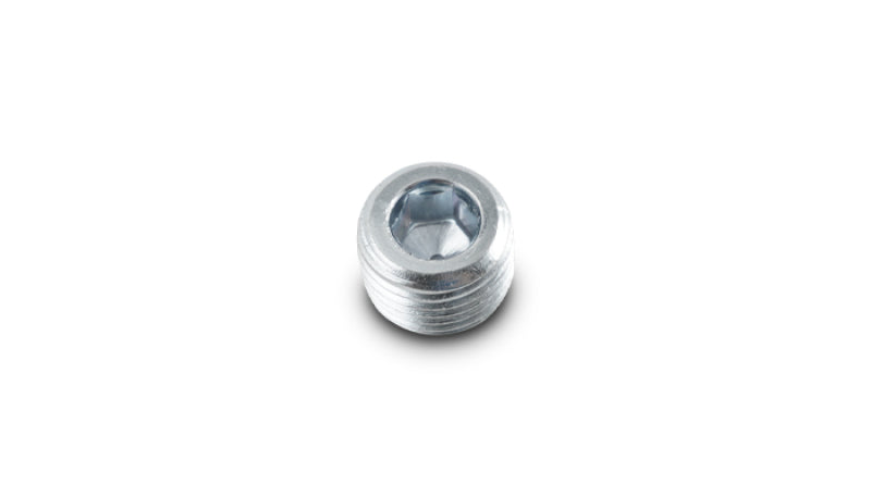 Vibrant 1/8in NPT Male Plug for EGT weld bung - Zinc Plated Mild Steel