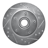 R1 Concepts R1 78-78 Buick CENTURY Front Left Drilled & Slotted Silver Brake Rotor