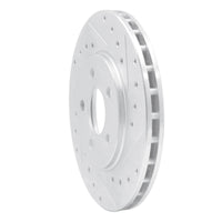 R1 Concepts R1 95-00 Chrysler CIRRUS Front Right Drilled & Slotted Silver Brake Rotor