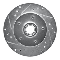 R1 Concepts R1 79-81 Buick Century Front Left Drilled & Slotted Silver Brake Rotor