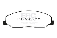 EBC 05-10 Ford Mustang 4.0 Redstuff Front Brake Pads