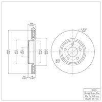 DFC 05-23 Chrysler 300 Front Brake Rotor
