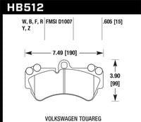 Hawk Performance Hawk HPS Street Brake Pads