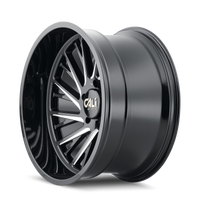 Cali Off-Road 9114 Purge 20x10 / 6x139.7 BP / -25mm Offset / 106mm Hub Gloss Black Milled Wheel