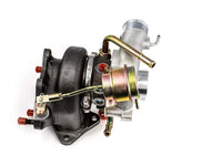 Forced Performance Subaru STi/WRX Blue Turbo 84mm Black Housing External WG w/Oil Line (D/S Only)