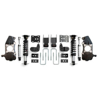 QA1 21-25 Ford F150 4WD Single Adjustable Lowering Kit w/ Spindles - 3.5-5.5in