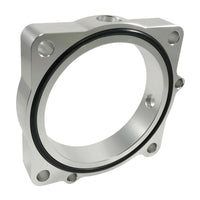Torque Solution Throttle Body Spacer (Silver): Hyundai Genesis Coupe 2.0T 2010-2012