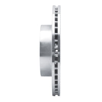 R1 Concepts R1 82-90 Volvo 760 Series Front Left Drilled & Slotted Silver Brake Rotor