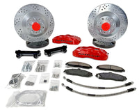 Baer Brakes 64-72 Buick Skylark 13in Pro Front SDZ Brake Kit - Grabber Blue