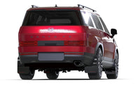 Rally Armor 24-26 Hyundai Santa Fe Black Mud Flap w/White Logo