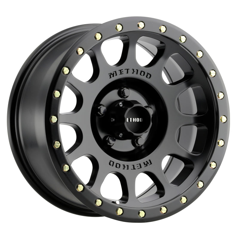 Method Wheels Method MR305 NV 17x8.5 0mm Offset 5x4.5 83mm CB Matte Black Wheel