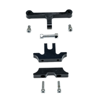Burly Brand H-D Speedo Relocation Kit - Black