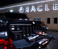 ORACLE Lighting Oracle Black Series - 7D 8 36W Dual Row LED Light Bar - 6000K