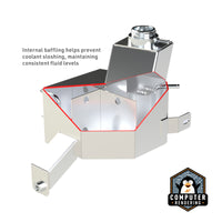 Mishimoto 13-2018 Ram 6.7L Cummins Aluminum Degas Tank - Natural