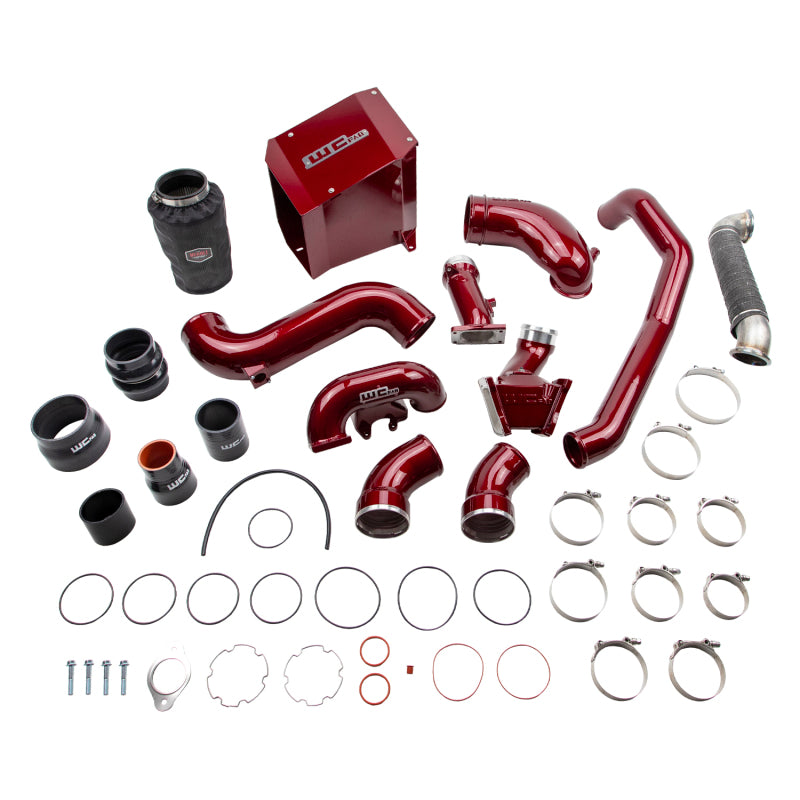 Wehrli 06-07 Chevrolet 6.6L Duramax LBZ Stage 3 High Flow Bundle Kit - Candy Red