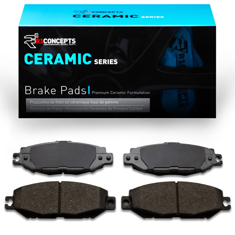 R1 Concepts R1 93-00 Lexus LS400 Rear R1 Ceramic Brake Pads