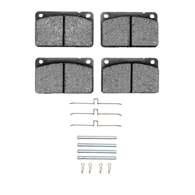R1 Concepts R1 67-87 Volvo 244 Front Euro Ceramic Pads & Hardware Kit