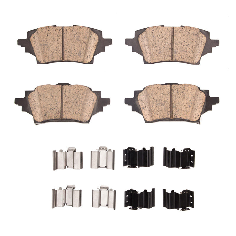 R1 Concepts R1 18-22 Toyota C-HR Rear Ceramic Pads & Hardware Kit
