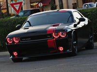 ORACLE Lighting Oracle 0814 Dodge Challenger Dynamic Surface Mount Headlight/Fog Light Halo Kit COMBO
