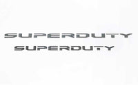 Putco 17-20 Ford SUPERDUTY Letters (Stamped/Black Platinum) Hood/Front