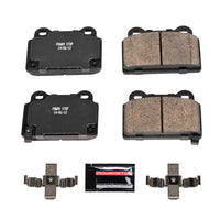 PowerStop Power Stop 08-15 Mitsubishi Lancer Rear Z23 Evolution Sport Brake Pads w/Hardware