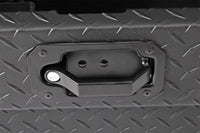 Dee Zee Universal Tool Box - Red Crossover - Single Lid Black BT Pull Handle (Low/Txt Blk)