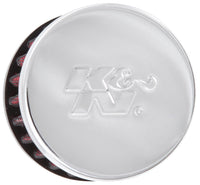 K&N Engineering K&N Clamp On Rubber Base Crankcase Vent Filter 0.375in Flange ID x 2in OD x 1.5in Height