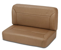 Bestop Back Seat - 55-83 Jeep Cj5 Rear Trailmax II Fixed (All Vinyl Spice)