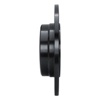R1 Concepts R1 91-99 Mercedes-Benz S320 Rear Right Drilled & Slotted Black Brake Rotor