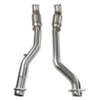 Kooks Headers Kooks 12-22 Jeep Trackhawk 6.2L /Dodge Durango 6.4L 3in H.O. GREEN Catted OEM Connection Pipes