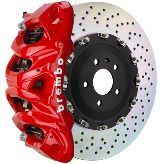 Brembo 1Q-.9609A 8-Piston Cast Monobloc Calipers  412x38mm (16.2") 2-Piece Discs Brake Disc (Front)