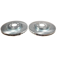 PowerStop Power Stop 19-21 Genesis G70 Front Evolution Drilled & Slotted Rotors - Pair