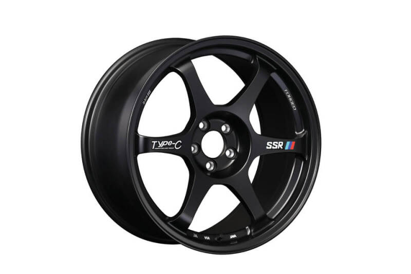 SSR Type-C Forged 18x8.5 +44 5/100 - Sprint Black Wheel