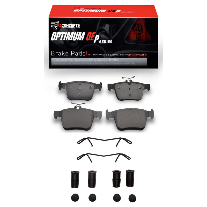 R1 Concepts R1 17-19 Volkswagen E-Golf Rear Optimum OE Pads & Hardware Kit
