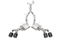 CORSA Performance Corsa 22-25 Cadillac CT4 V Blackwing 3in Dual Mode Active Cat-Back 4.5in CF Polished Dual Rear Tip