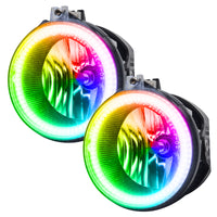 ORACLE Lighting Oracle Dodge Charger 05-14 LED Waterproof Fog Halo Kit - ColorSHIFT