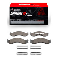 R1 Concepts R1 92-94 Ford E-350 Econoline Front Optimum OE Pads & Hardware Kit