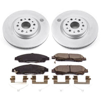 PowerStop Power Stop 17-18 Cadillac XT5 Front Z17 Evolution Geomet Coated Brake Kit