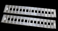 GEN-Y Hitch Gen-Y Heavy-Duty 8ft Aluminum Foldable Loading Ramps 15in x 96in 3K Capacity Per Ramp - Pair