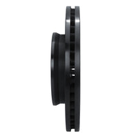R1 Concepts R1 96-98 Mazda MPV Front Left Drilled & Slotted Black Brake Rotor