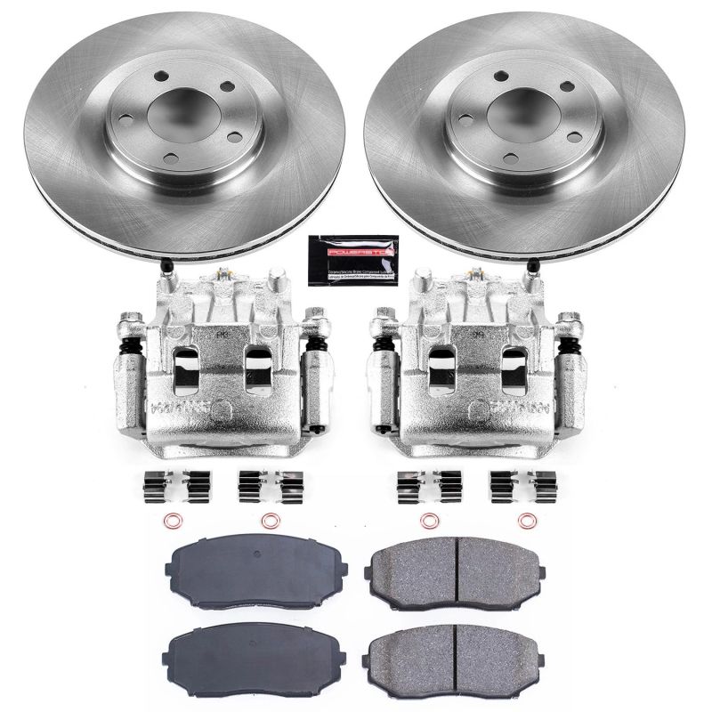 PowerStop Power Stop 07-15 Lincoln MKX Front Autospecialty Kit w/Cals
