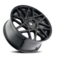 Touren 3266 TR66 17x8 / 5x112/120 BP / 35mm Offset / 74.1mm Hub Gloss Black Wheel