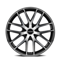 Touren 3260 TR60 16x7 / 5x110/115 BP / 42mm Offset / 72.62mm Hub Gloss Black Machined Wheel