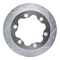 R1 Concepts R1 02-06 Dodge Sprinter 3500 Rear Right Drilled & Slotted Silver Brake Rotor